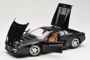 Ferrari F512M Black Hot Wheels 1:18 23922 Diecast - image 2 of 8
