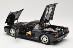 Ferrari F512M Black Hot Wheels 1:18 23922 Diecast - image 5 of 8