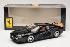 Ferrari F512M Black Hot Wheels 1:18 23922 Diecast - image 8 of 8