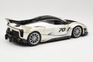 Ferrari FXX-K Evo #70 White Bburago 1:18 18-16012 Diecast - image 3 of 8