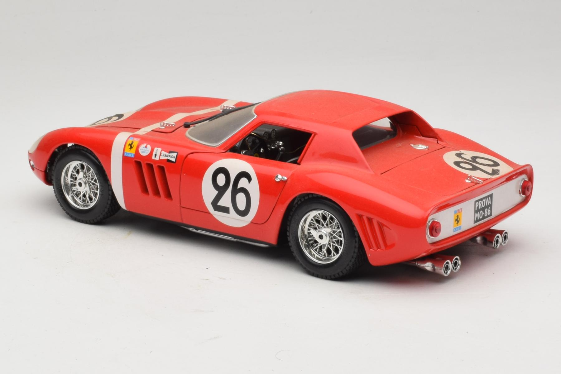 Guiloy Ferrari 250 GTO #26 1:18 Diecast Race Model