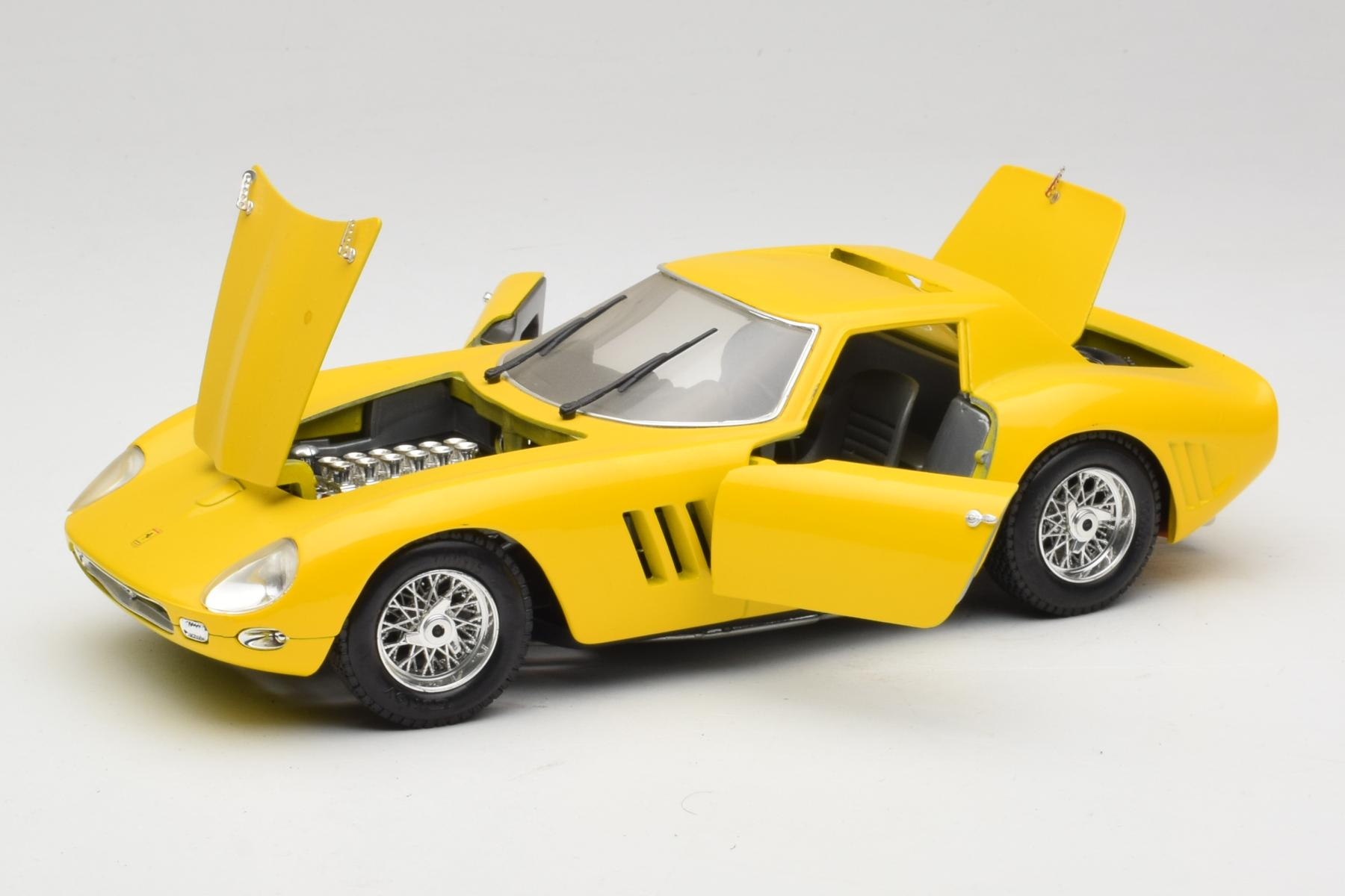 Guiloy Ferrari 250 GTO 1:18 Diecast Yellow 1964