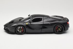 Ferrari LaFerrari F150 Matte Black Bburago 1:18 18-16901BK Diecast - image 4 of 8