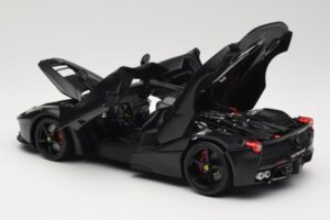 Ferrari LaFerrari F150 Matte Black Bburago 1:18 18-16901BK Diecast - image 5 of 8