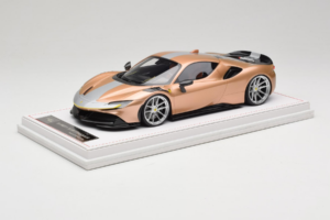 Ferrari SF90 Novitec Gold Silver Stripe IVY Merit 1:18 REMC028 Resin - image 2 of 7