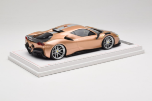 Ferrari SF90 Novitec Gold Silver Stripe IVY Merit 1:18 REMC028 Resin - image 3 of 7