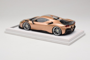 Ferrari SF90 Novitec Gold Silver Stripe IVY Merit 1:18 REMC028 Resin - image 5 of 7