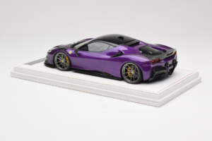 Ferrari SF90 Stradale Novitec Purple Metallic IVY Merit 1:18 REMC021 Resin - image 5 of 7