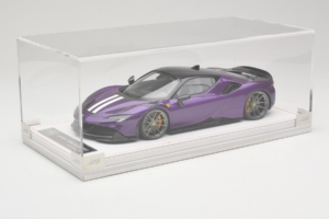 Ferrari SF90 Stradale Novitec Purple Metallic IVY Merit 1:18 REMC021 Resin - image 6 of 7