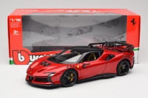 Ferrari SF90 XX Stradale Magma Red Bburago 1:18 18-16020R Diecast - image 8 of 8