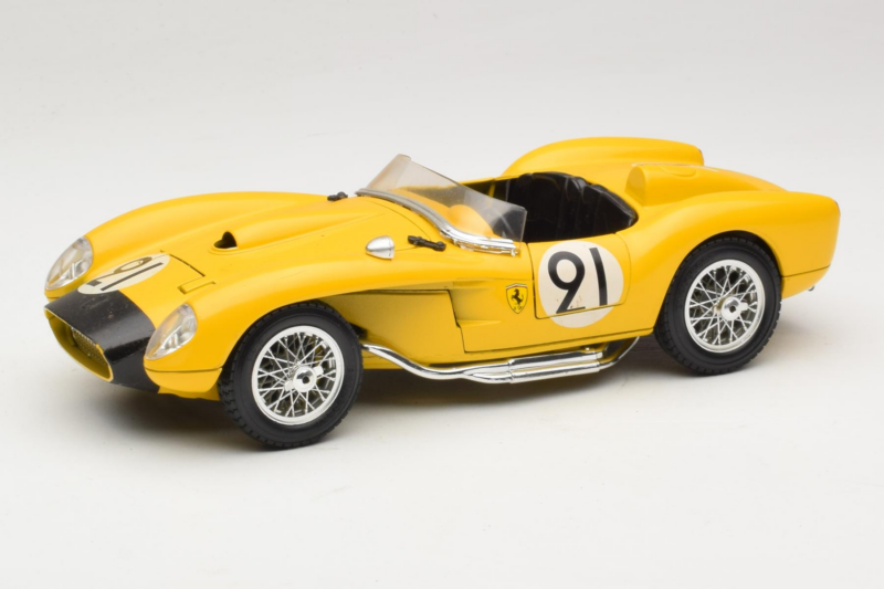 Ferrari 250 Testa Rossa #91 Yellow Limited Edition Bburago 1:18 3007-Y1 Diecast