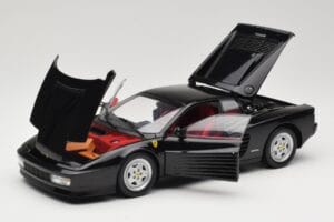 Ferrari Testarossa Black Kyosho 1:18 08425BK Diecast - image 2 of 8