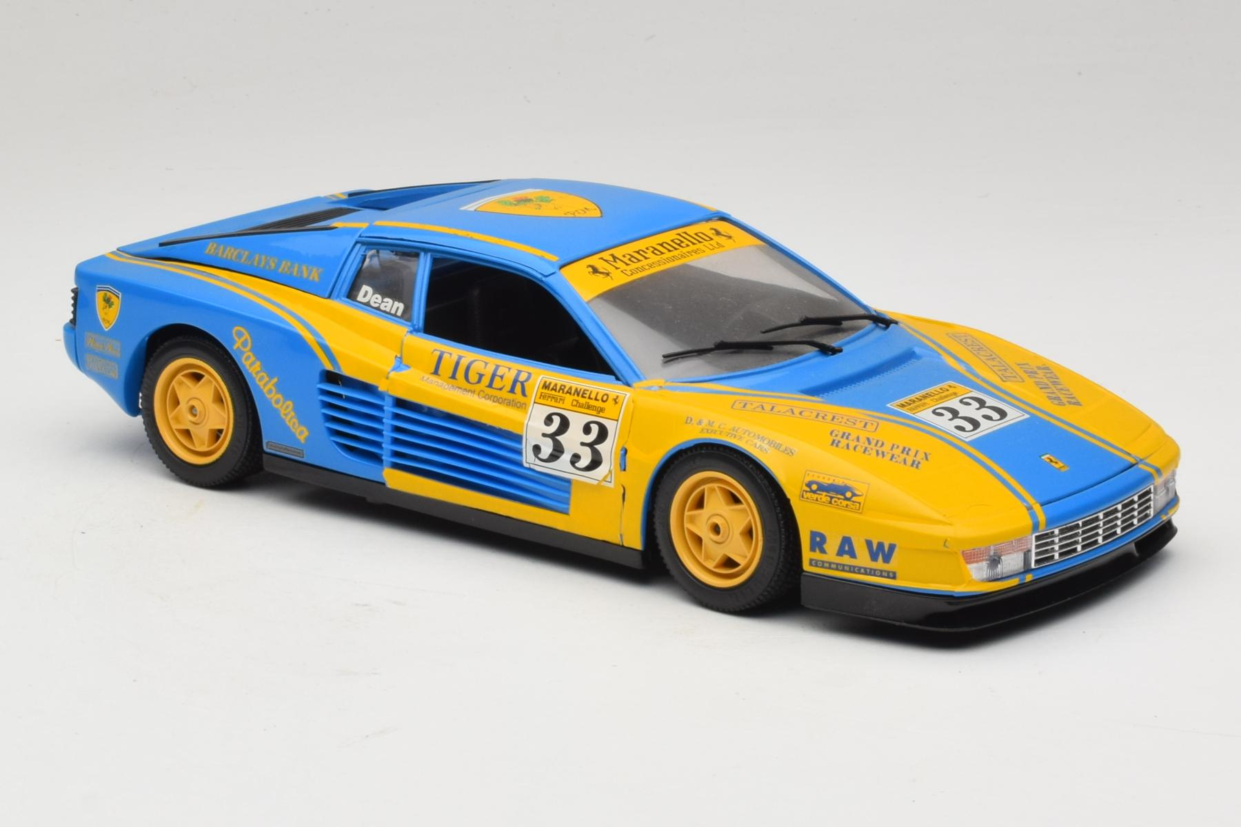 FERRARI testarossa 1/18 BBURAGO フェラーリ Bburago Ferrari Testarossa 1:18 Diecast Replica