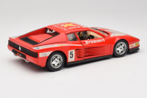 Ferrari Testarossa Brummel #5 Red 1984 Bburago 1:18 3004-P1 Diecast - image 3 of 8