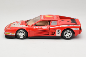 Ferrari Testarossa Brummel #5 Red 1984 Bburago 1:18 3004-P1 Diecast - image 4 of 8