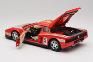 Ferrari Testarossa Brummel #5 Red 1984 Bburago 1:18 3004-P1 Diecast - image 5 of 8