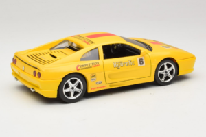 Ferrari F355 Berlinetta Racing Yellow Solido 1:18 9009-Y1 Diecast - image 3 of 8