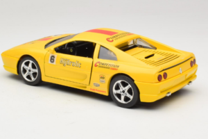 Ferrari F355 Berlinetta Racing Yellow Solido 1:18 9009-Y1 Diecast - image 7 of 8