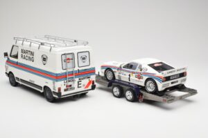 Fiat 242 & Lancia 037 Group B #1 W. Rohrl / C. Geistdorfer Rally Monte Carlo 1983 Otto 1:18 OT360 Resin - image 2 of 7