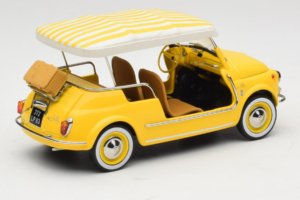 Fiat 500 Jolly Yellow Norev 1:18 187790 Diecast - image 2 of 6