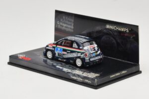 Fiat 500 #168 Engstler Motorsport Freke / Friberg / Naumann 24 Hours Nurburgring 2008 Minichamps 1:43 437081268 Diecast - image 3 of 4