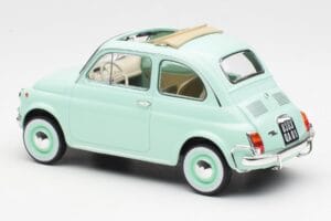 Fiat 500L Pastel Blue Norev 1:18 187777 Diecast - image 5 of 6