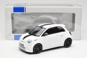 Abarth 500e White IXO 1:18 MCG18497 Diecast - image 6 of 6
