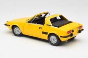 Fiat X1/9 Yellow Minichamps 1:18 100121664 Diecast - image 7 of 8