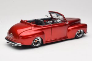 Ford Cabriolet Red Metallic Road Signature 1:18 30028 Diecast - image 3 of 8