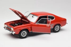 Ford Capri Mk1 1700 GT Red Minichamps 1:18 180089001 Diecast - image 2 of 8