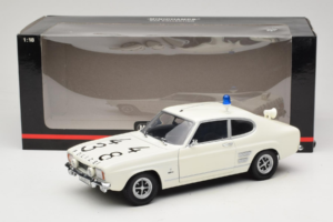 Ford Capri Autobahnpolizei Dusseldorf Minichamps 1:18 150089090 Diecast - image 8 of 8