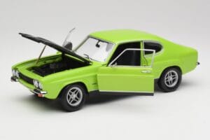 Ford Capri Mk1 RS 2600 Green & Black Minichamps 1:18 150089075 Diecast - image 2 of 8