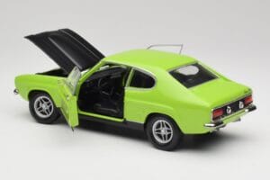 Ford Capri Mk1 RS 2600 Green & Black Minichamps 1:18 150089075 Diecast - image 5 of 8