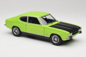 Ford Capri Mk1 RS 2600 Green & Black Minichamps 1:18 150089075 Diecast - image 6 of 8
