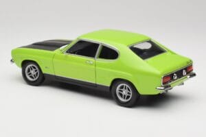 Ford Capri Mk1 RS 2600 Green & Black Minichamps 1:18 150089075 Diecast - image 7 of 8