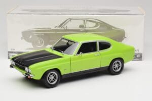 Ford Capri Mk1 RS 2600 Green & Black Minichamps 1:18 150089075 Diecast - image 8 of 8