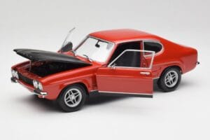 Ford Capri Mk1 RS 2600 Red & Black Minichamps 1:18 150089076 Diecast - image 2 of 8