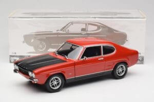 Ford Capri Mk1 RS 2600 Red & Black Minichamps 1:18 150089076 Diecast - image 8 of 8