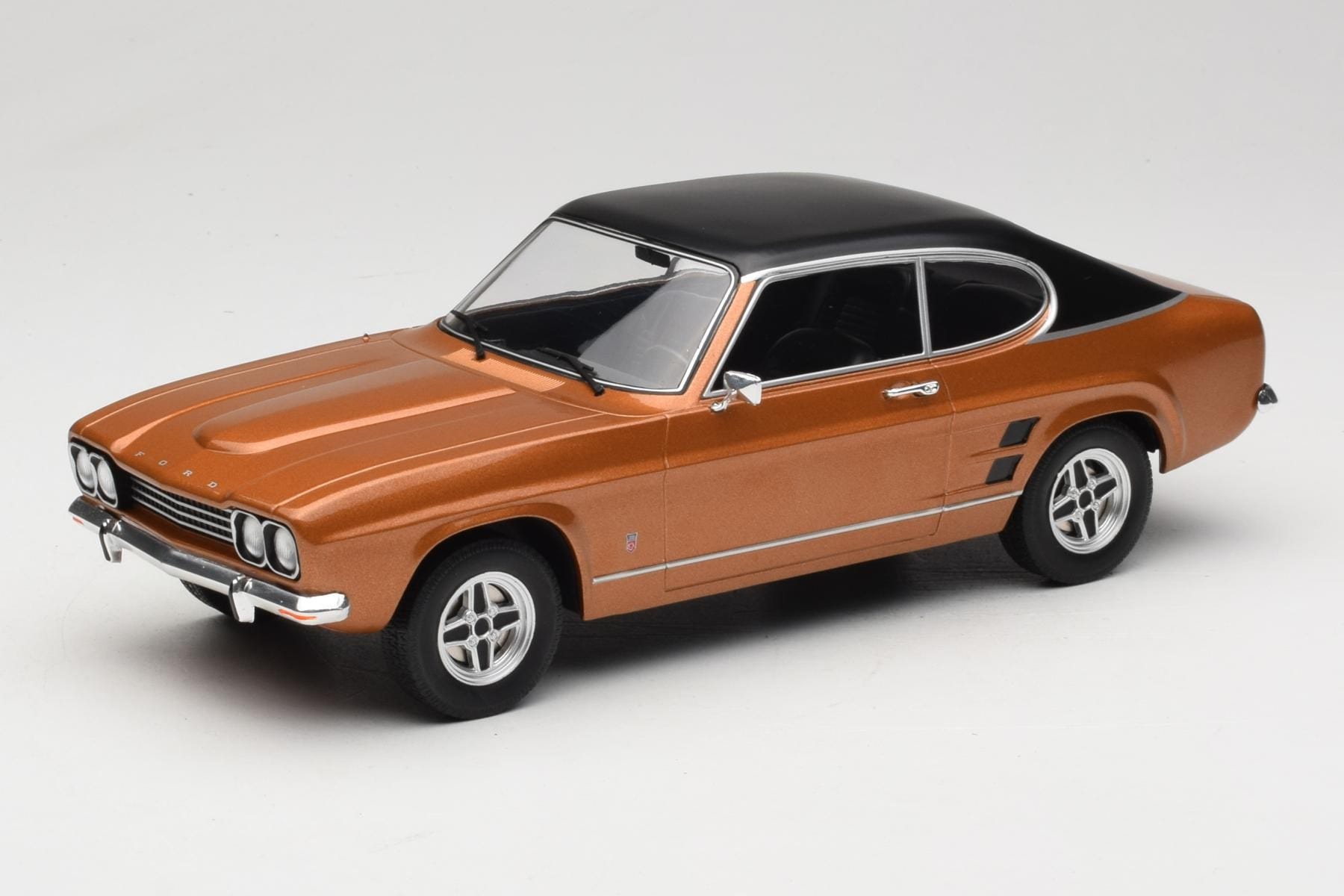 MCG Ford Capri Mk1 GXL 1:18 Diecast Model Brown