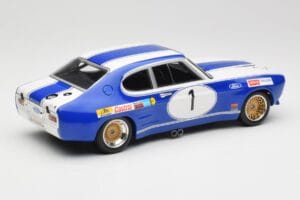 Ford Capri Mk1 RS 2600 #1 D. Glemser Ford Deutschland Winner Brno ETCC 1972 Minichamps 1:18 155728501 Diecast - image 2 of 6