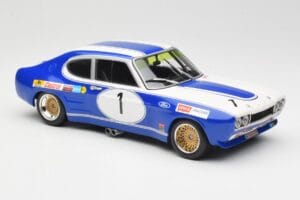 Ford Capri Mk1 RS 2600 #1 D. Glemser Ford Deutschland Winner Brno ETCC 1972 Minichamps 1:18 155728501 Diecast - image 4 of 6