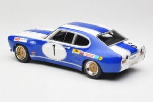 Ford Capri Mk1 RS 2600 #1 D. Glemser Ford Deutschland Winner Brno ETCC 1972 Minichamps 1:18 155728501 Diecast - image 5 of 6