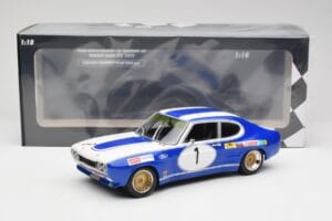 Ford Capri Mk1 RS 2600 #1 D. Glemser Ford Deutschland Winner Brno ETCC 1972 Minichamps 1:18 155728501 Diecast - image 6 of 6