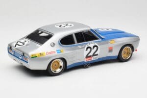 Ford Capri Mk1 RS 2600 #22 Ford Koln D. Glemser / A. Soler-Roig Winners 24 Hours of Spa 1971 Minichamps 1:18 155718522 Diecas - image 2 of 6