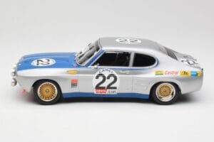 Ford Capri Mk1 RS 2600 #22 Ford Koln D. Glemser / A. Soler-Roig Winners 24 Hours of Spa 1971 Minichamps 1:18 155718522 Diecas - image 3 of 6