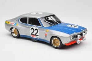 Ford Capri Mk1 RS 2600 #22 Ford Koln D. Glemser / A. Soler-Roig Winners 24 Hours of Spa 1971 Minichamps 1:18 155718522 Diecas - image 4 of 6