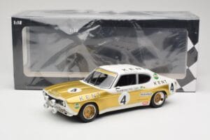 Ford Capri Mk1 RS 2600 #4 W. Frank / K. Fritzinger Kent Frami Racing 24 Hours of Spa 1972 Minichamps 1:18 155728504 Diecast - image 6 of 6