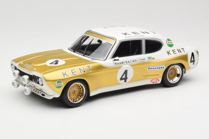Ford Capri Mk1 RS 2600 #4 W. Frank / K. Fritzinger Kent Frami Racing 24 Hours of Spa 1972 Minichamps 1:18 Ford Capri Mk1 RS 2600 #4 W. Frank / K. Fritzinger Kent Frami Racing 24 Hours of Spa 1972 Minichamps 1:18 155728504 Diecast