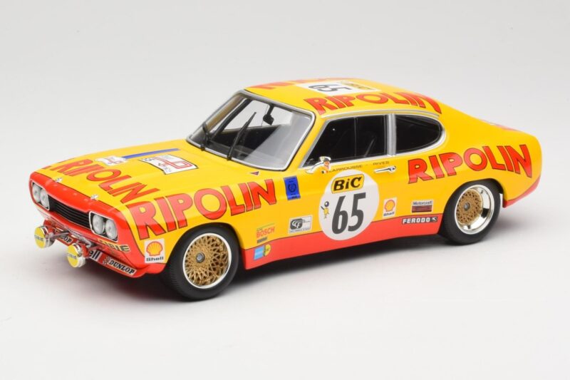 Ford Capri Mk1 RS 2600 #65 G. Larrousse / J. Rives Ford Deutschland Tour de France Automobile 1972 Minichamps 1:18 Ford Capri Mk1 RS 2600 #65 G. Larrousse / J. Rives Ford Deutschland Tour de France Automobile 1972 Minichamps 1:18 155728565
