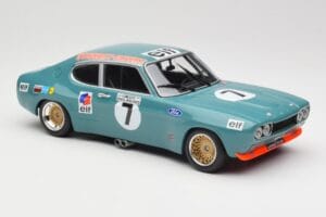 Ford Capri Mk1 RS 2600 #7 J. Stewart / F. Cevert Ford Köln 6 Hours of Paul Ricard 1972 Minichamps 1:18 155728507 Diecast - image 4 of 6